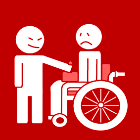 electric wheelchair: mess around